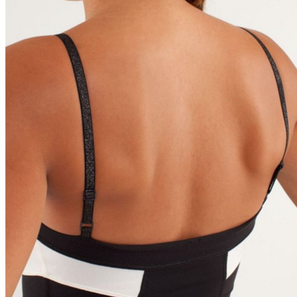 Lululemon Elongate Tank Black Polar Cream 4 - Picture 5 of 16